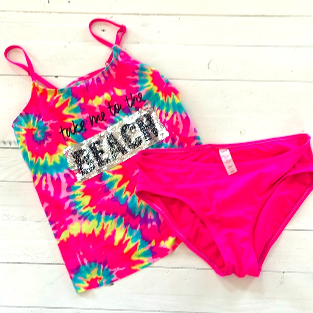 Justice for girls tankini set